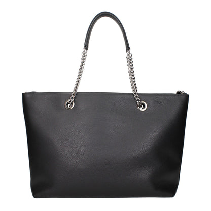 Jimmy Choo Schwarze Leder Umhängetasche