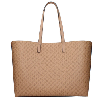 Jimmy Choo Braune Leder Schultertasche