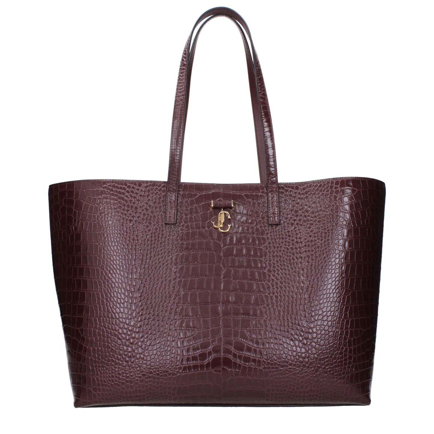 Jimmy Choo Rote Leder Schultertasche