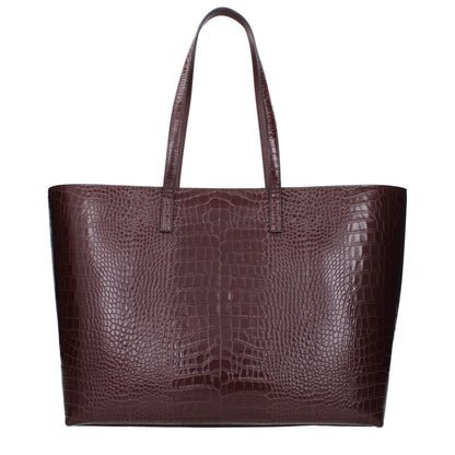 Jimmy Choo Rote Leder Schultertasche