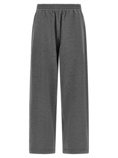 Brunello Cucinelli Graue Baumwoll-Jogginghose (Sporthose)