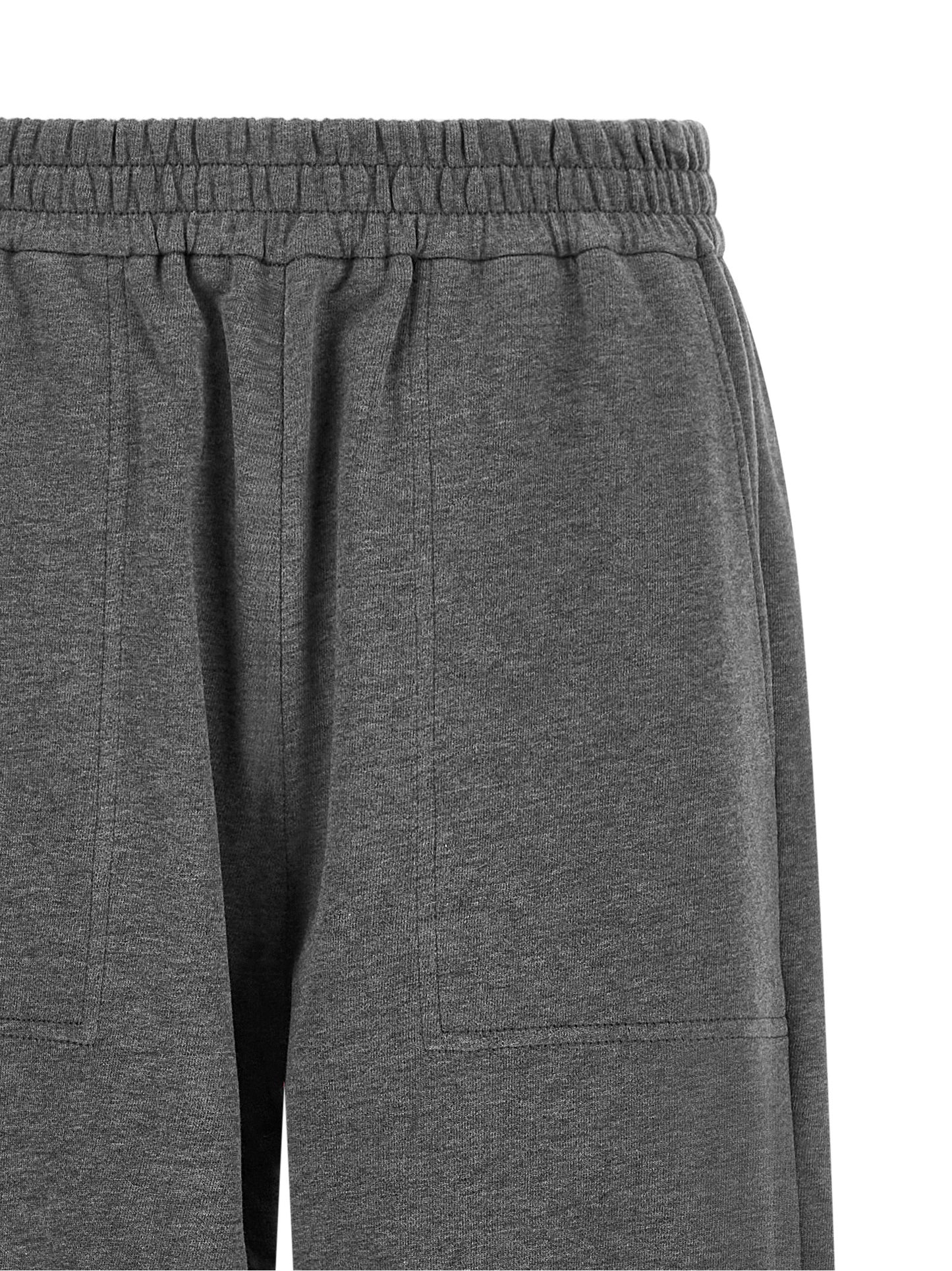 Brunello Cucinelli Graue Baumwoll-Jogginghose (Sporthose)