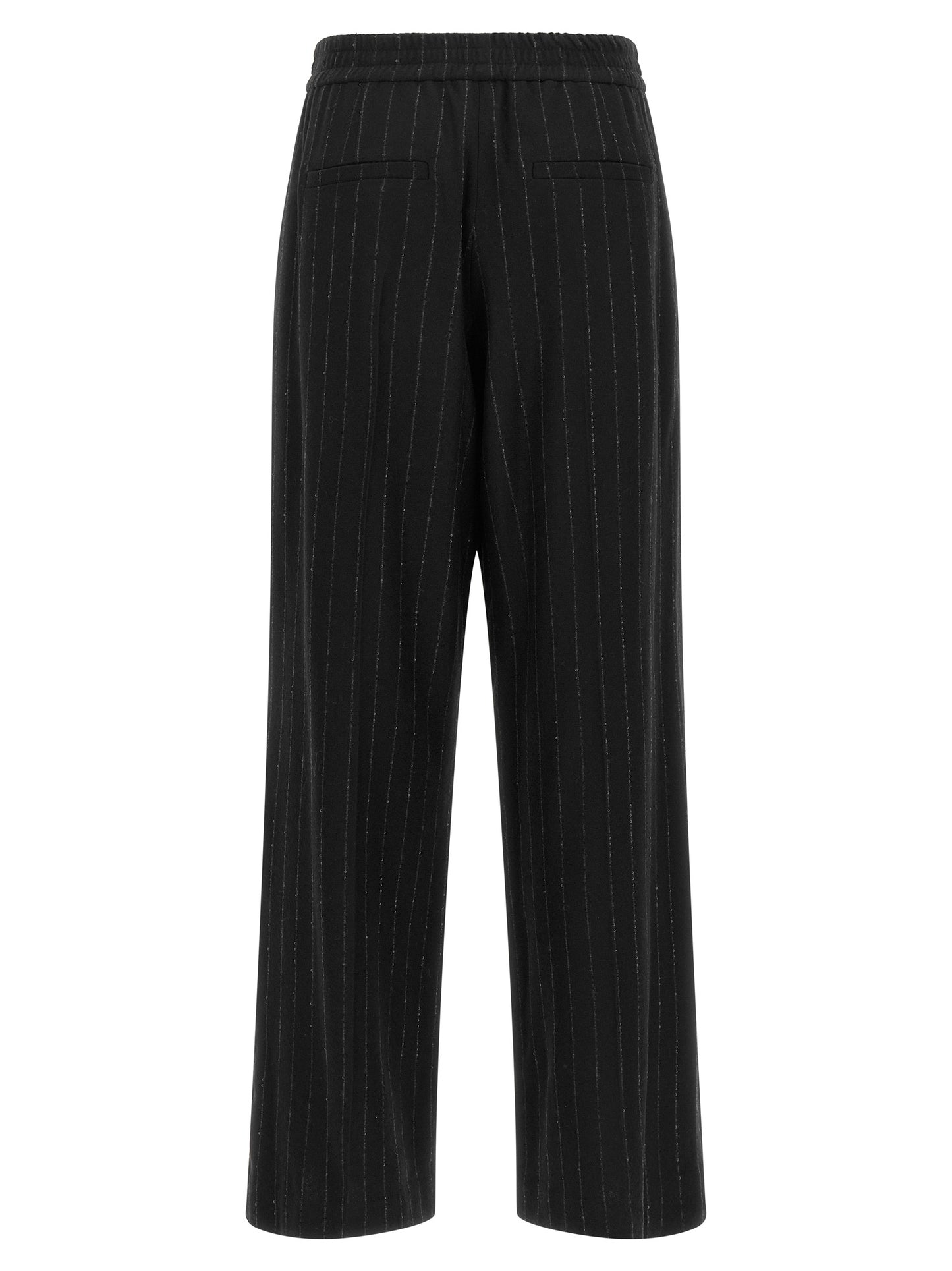 Brunello Cucinelli Blaue Hose aus reiner Schurwolle