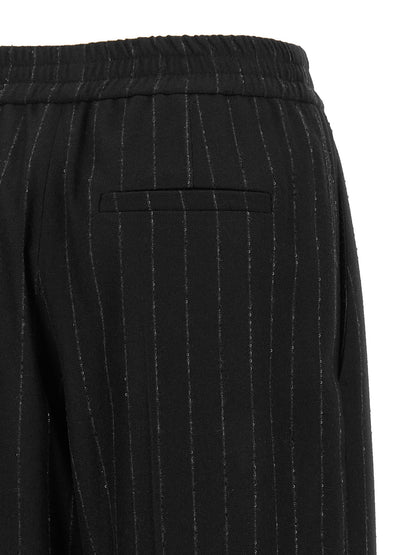 Brunello Cucinelli Blaue Hose aus reiner Schurwolle