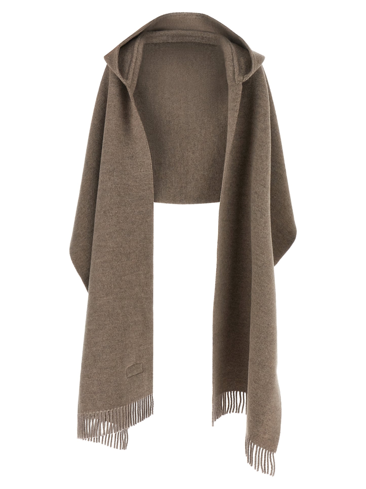 Brunello Cucinelli Brauner Wollschal