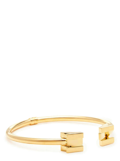 Elisabetta Franchi Goldfarbene Halskette