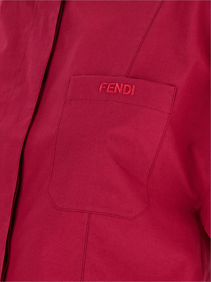 Fendi Mehrfarbige Baumwollbluse