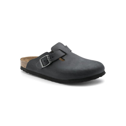 Birkenstock Schwarze Mules aus Synthetik