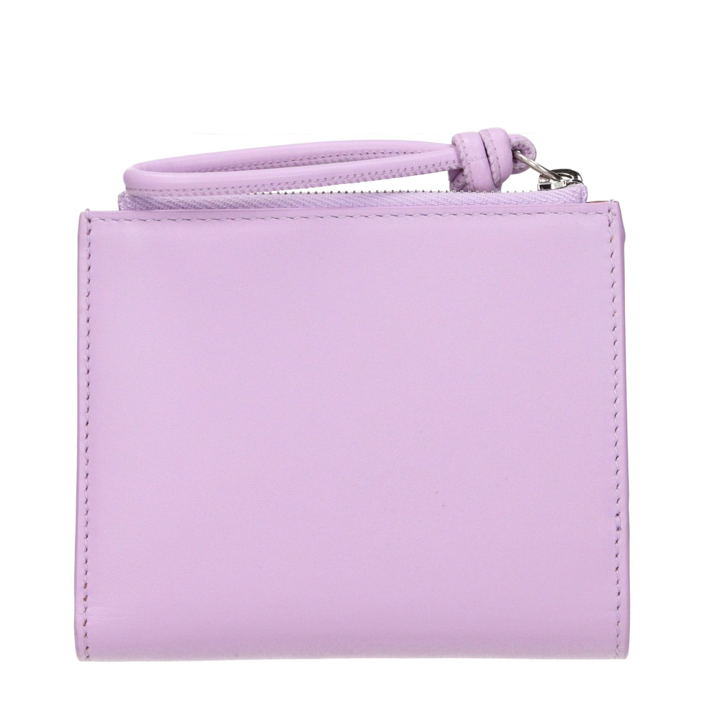Jil Sander Pinkes Leder Portemonnaie
