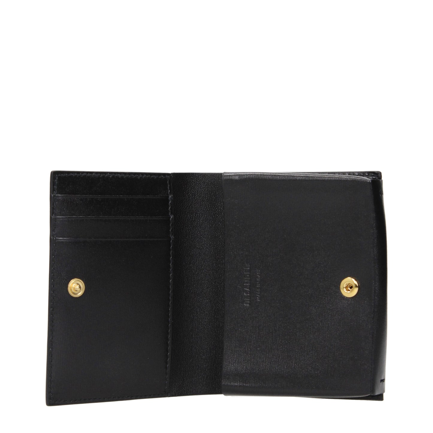 Jil Sander Schwarzer Kartenhalter aus Leder