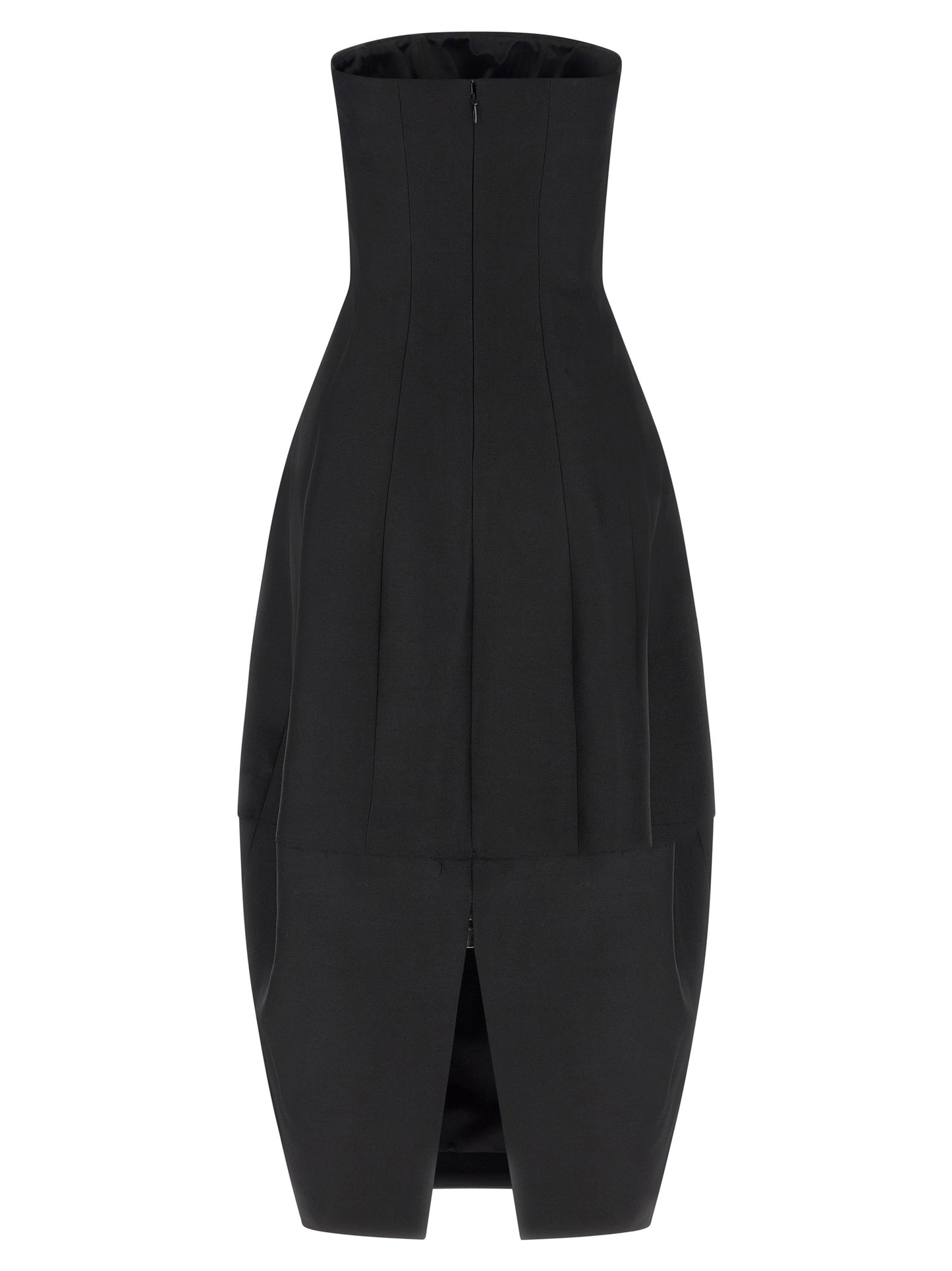 Khaite Langes Wollkleid in Schwarz