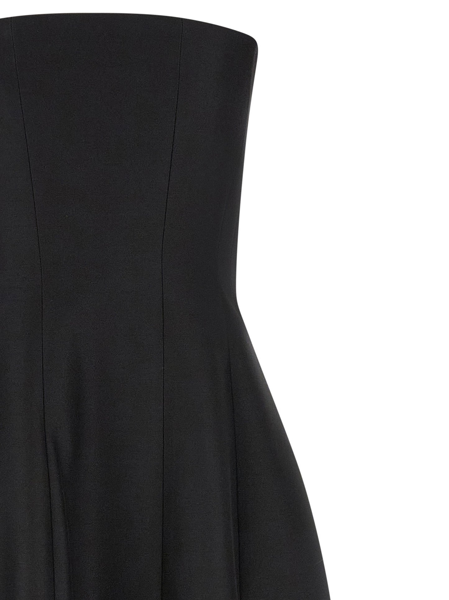 Khaite Langes Wollkleid in Schwarz