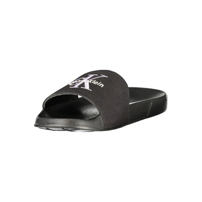 Calvin Klein Nero Polyurethan Damen Ciabatta