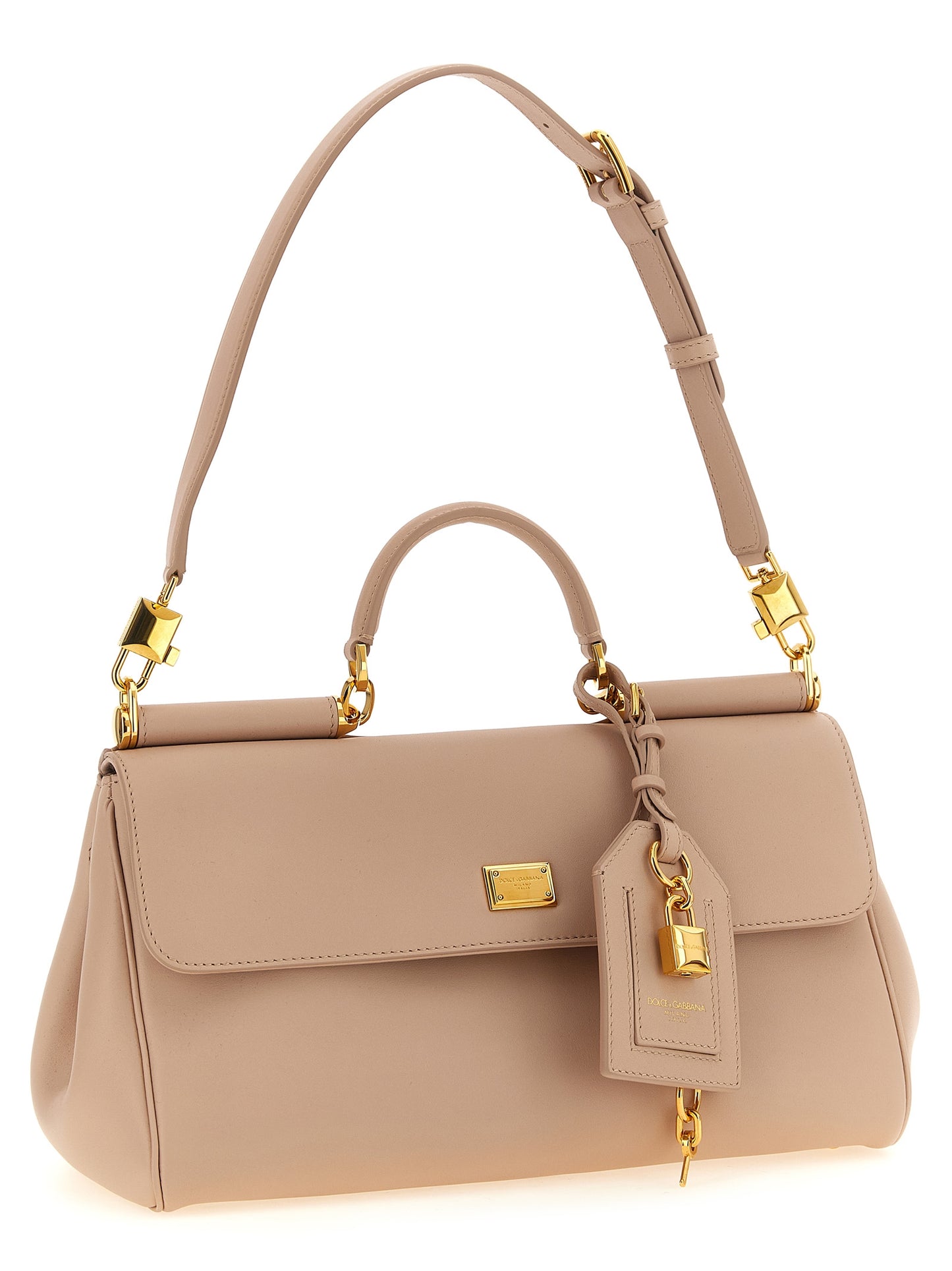 Dolce & Gabbana Multicolor Leder Handtasche