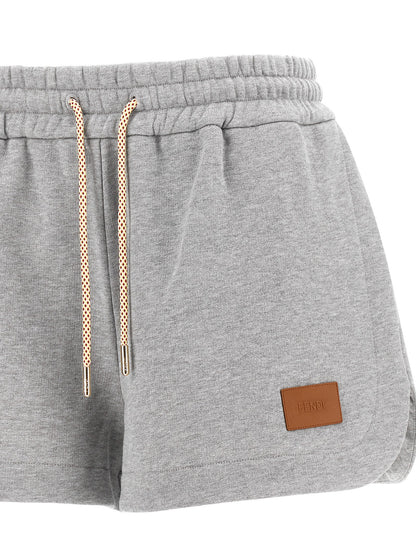 Fendi Graue Cargoshorts aus Baumwolle