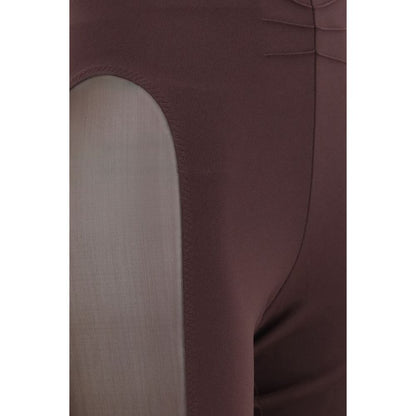 The Attico Lila Viskose Leggings
