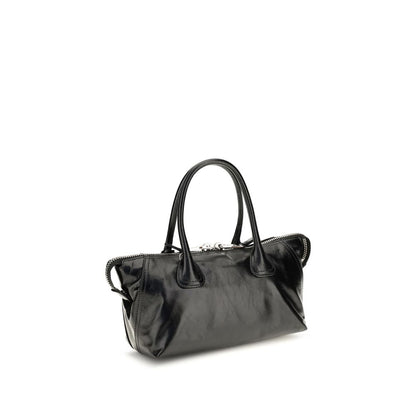 Miu Miu Schwarze Kalbsleder Bos Taurus Handtasche