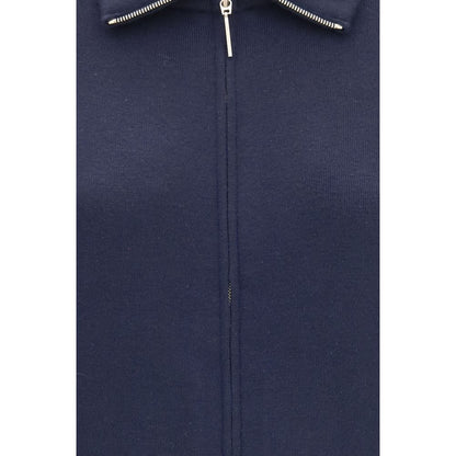 Giorgio Armani Blauer Woll-Oversize-Bomber