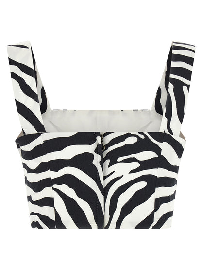 Dolce & Gabbana Zweifarbige Baumwoll-Tanktops