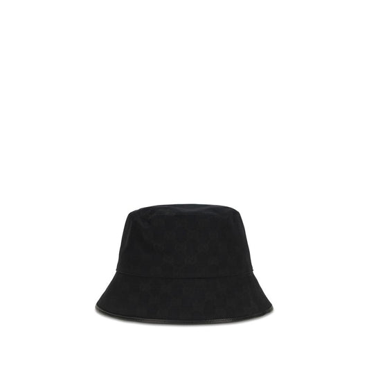 Gucci Schwarzer Eimerhut aus Polyester