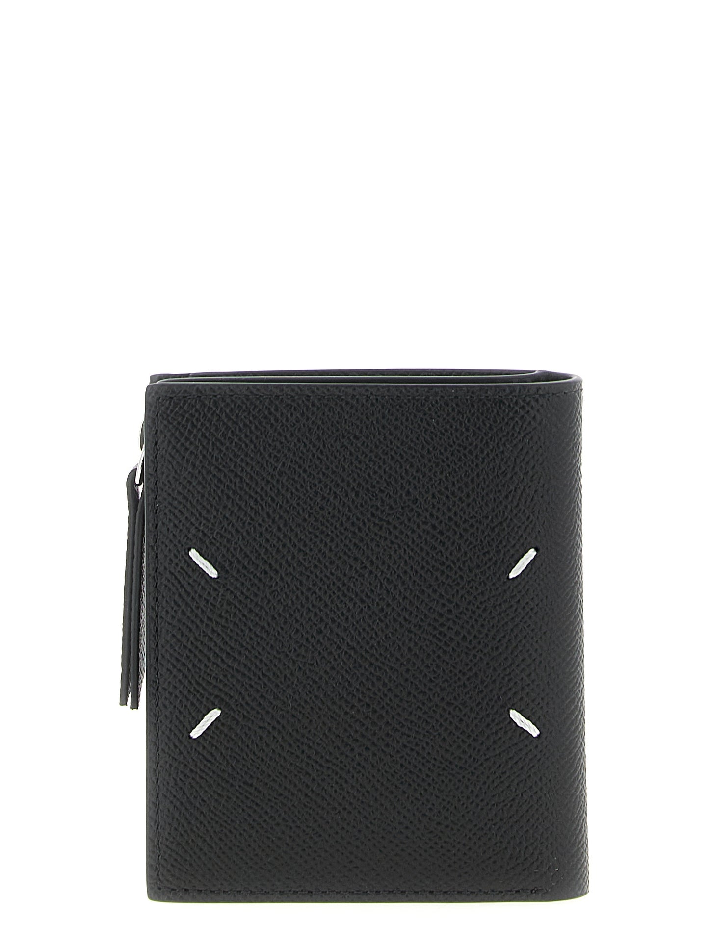 Maison Margiela Schwarzer Kalbsleder-Kartenetui
