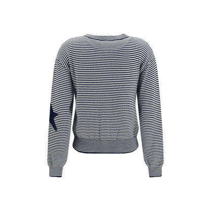 Max Mara Blauer Baumwollcardigan