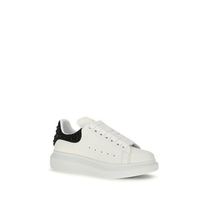 Alexander McQueen Weiße Kalbsleder Bos Taurus Chunky Sneaker