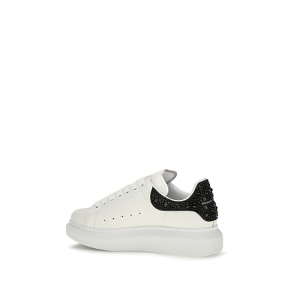 Alexander McQueen Weiße Kalbsleder Bos Taurus Chunky Sneaker