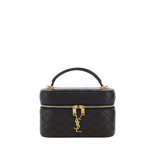 Saint Laurent Black Lamb Leather Shoulder Bag