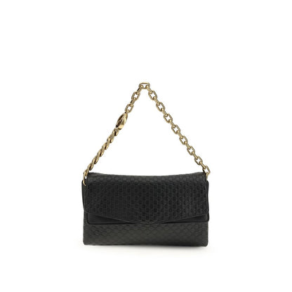 Gucci Schwarze Bos Taurus Kalbsleder Schultertasche