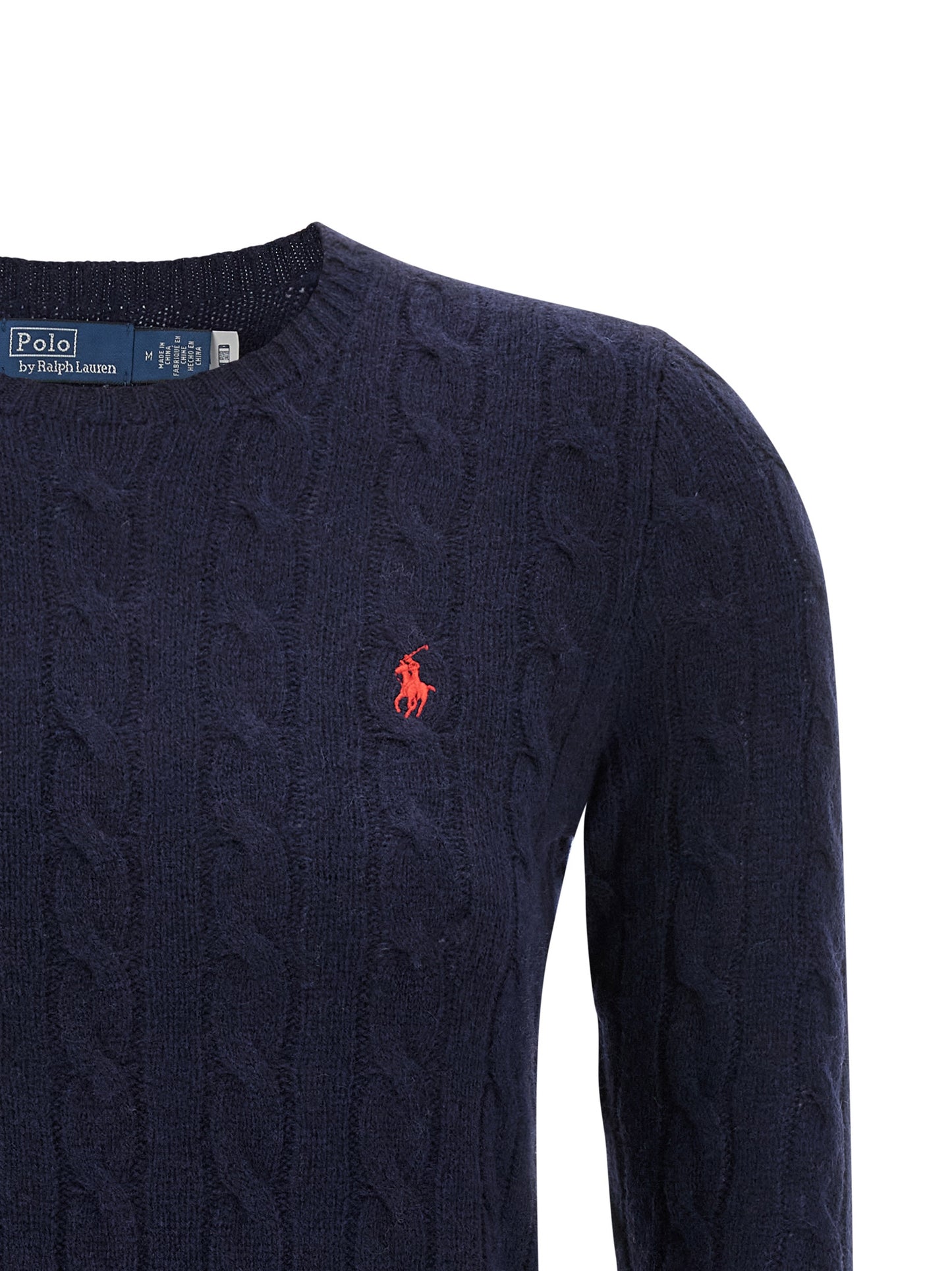 Polo Ralph Lauren Blauer Wollcardigan
