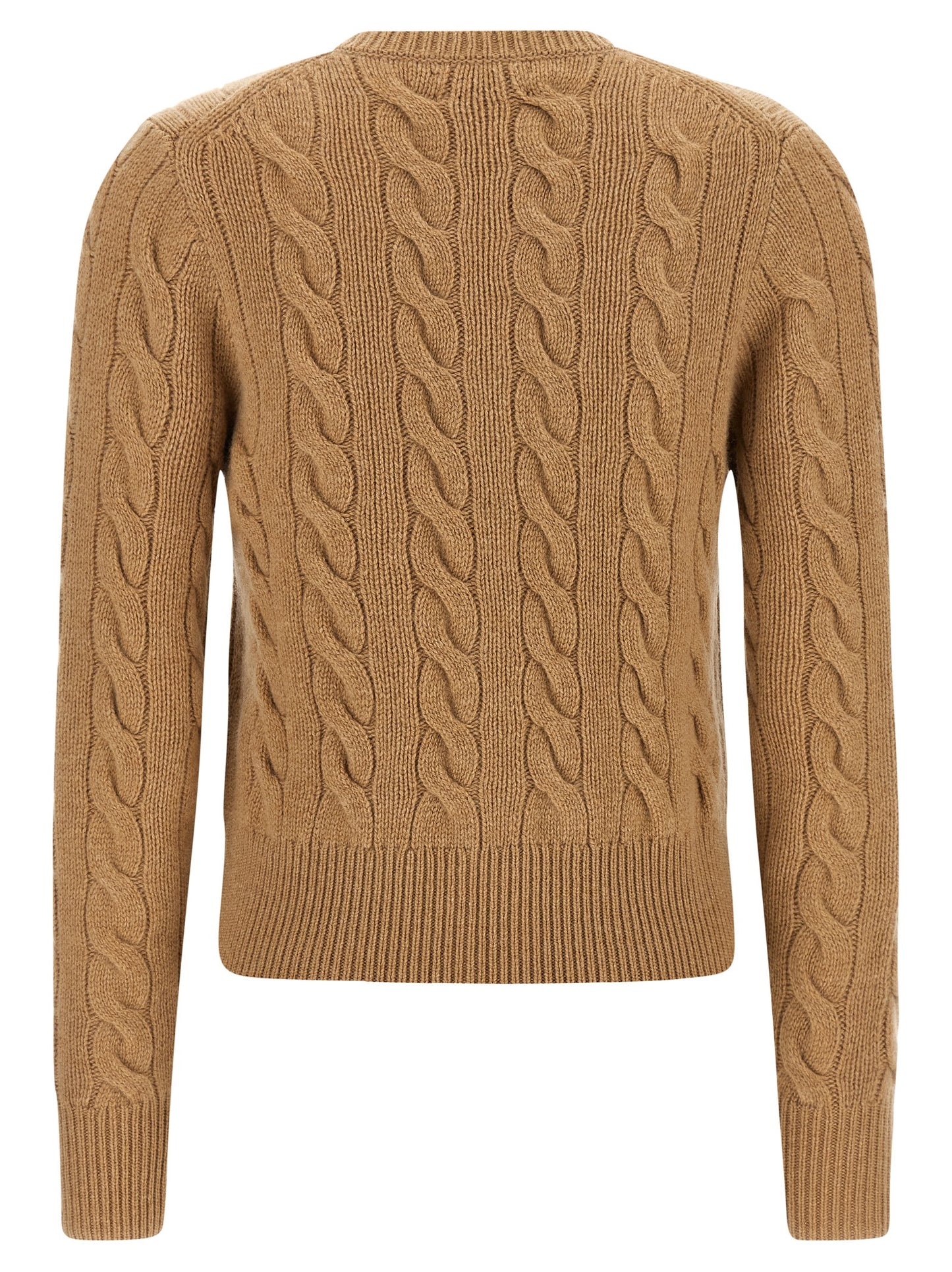 Polo Ralph Lauren Beige Wollstrickjacke