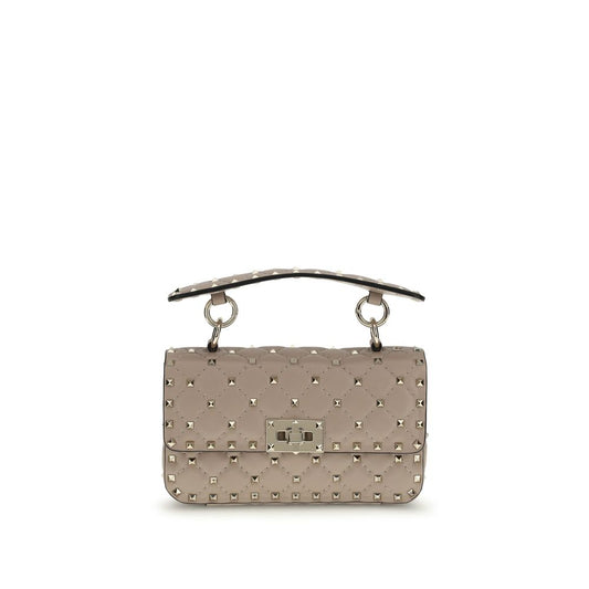 Valentino Garavani Pink Calf Leather Bos Taurus Handtasche