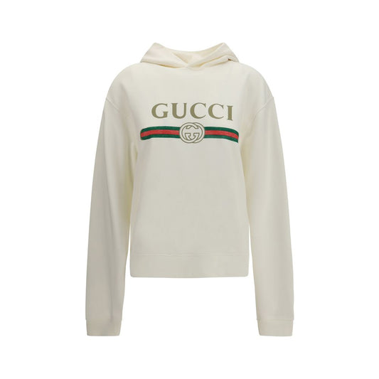 Gucci Weißes Baumwoll-Sweatshirt