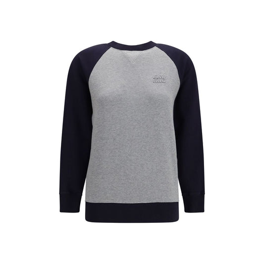 Miu Miu Mehrfarbiger Baumwollpullover