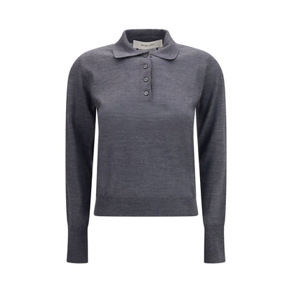 Golden Goose Graues Hemd aus Lammwolle Oves Aries