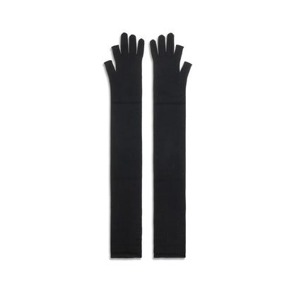 Rick Owens Schwarze Oves Aries Wollhandschuhe