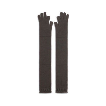 Rick Owens Graue Wollhandschuhe Oves Aries