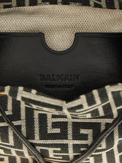 Balmain Zweifarbige Handtasche aus Polyester