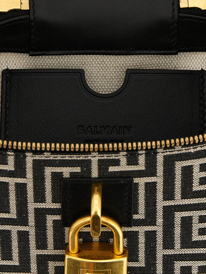 Balmain Zweifarbige Handtasche aus Polyester