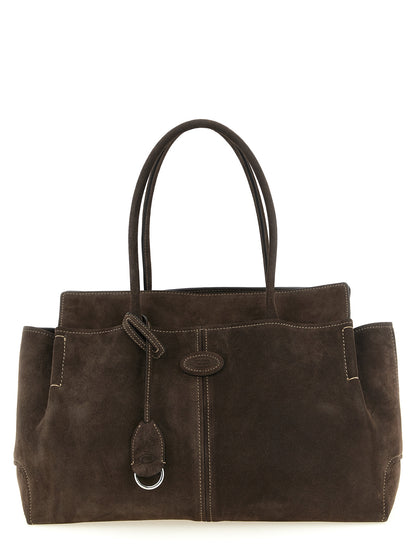Tod's Braune Kalbsleder-Handtasche