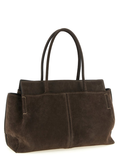 Tod's Braune Kalbsleder-Handtasche