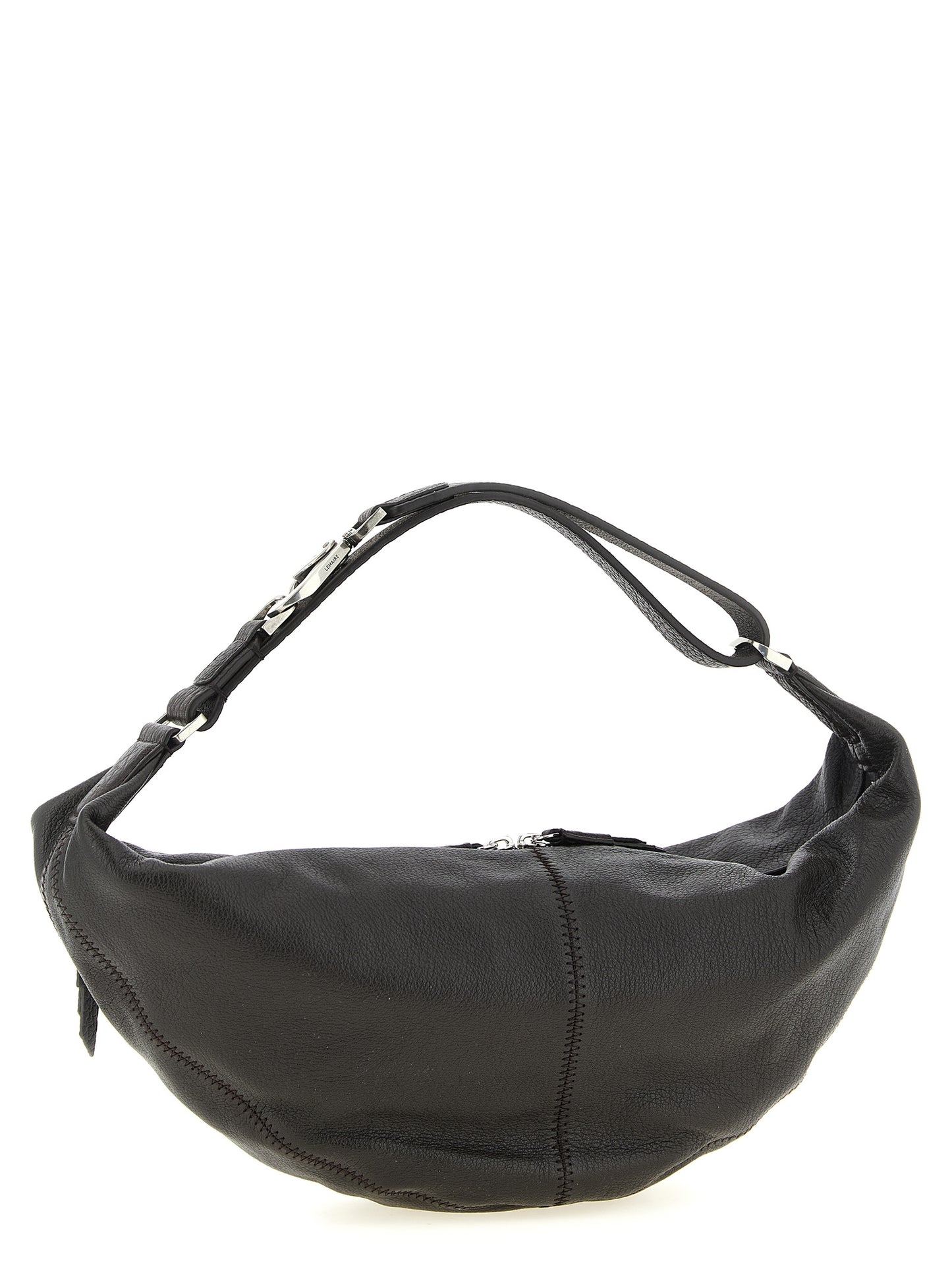 Lemaire Braunes Kalbsleder Damen Crossbody Tasche
