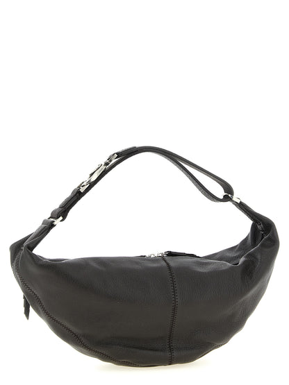 Lemaire Braunes Kalbsleder Damen Crossbody Tasche