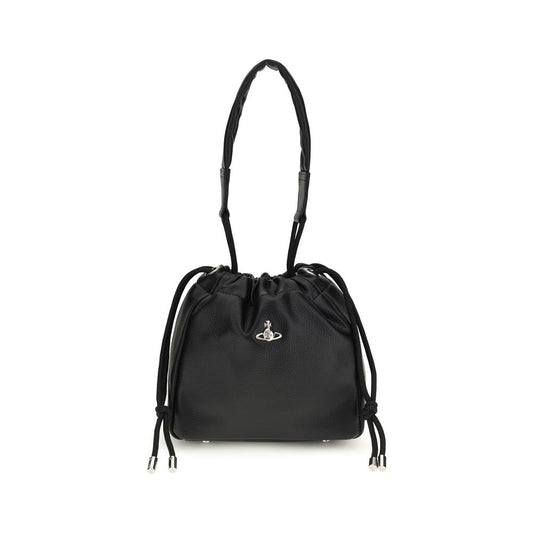 Vivienne Westwood Schwarze Schultertasche aus Polyethylen