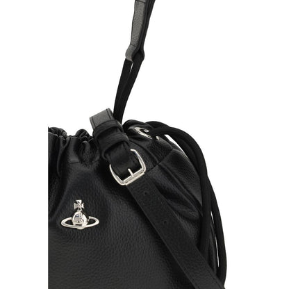 Vivienne Westwood Schwarze Schultertasche aus Polyethylen