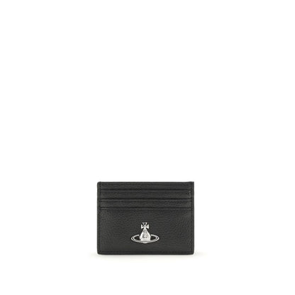 Vivienne Westwood Schwarze Geldbörse aus Polyurethan