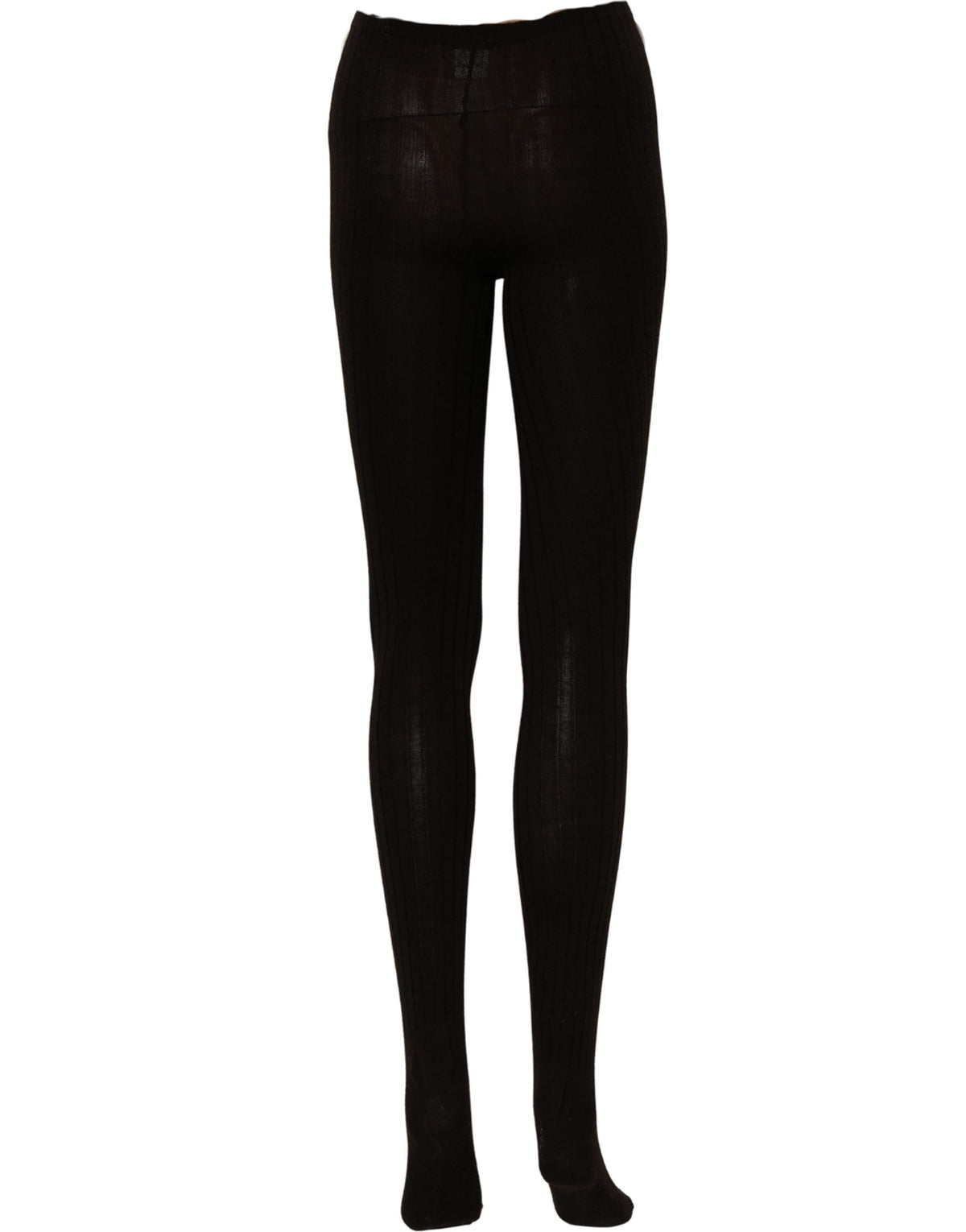 Dolce & Gabbana Black Women's Wool Trousers