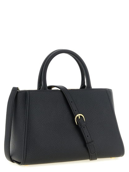 Elisabetta Franchi Schwarze Tote Bag aus Polyester