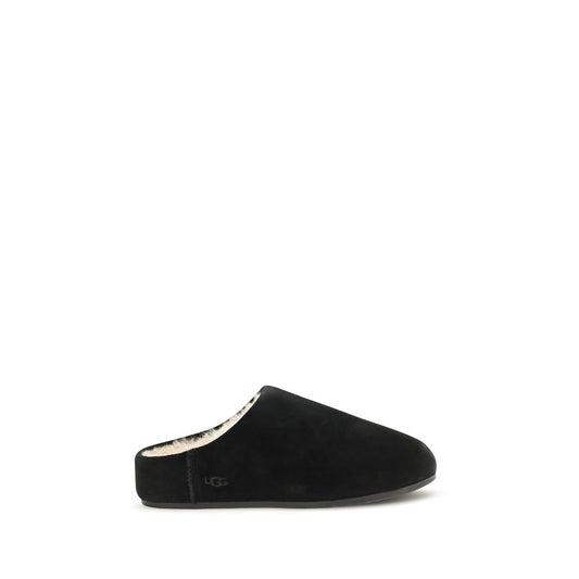 UGG Schwarze Mules aus Leder – Produktansicht 1 | Arca Lucia